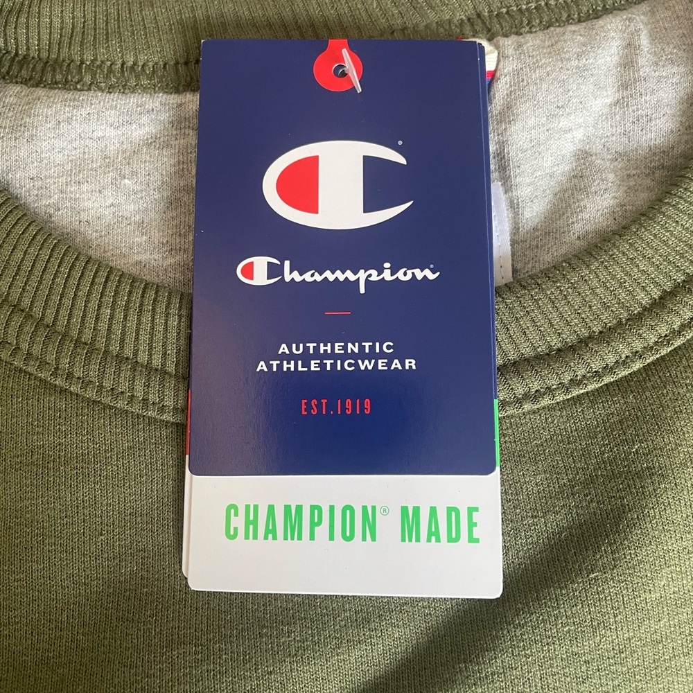 Champion Powerblend Fleece Crewneck Sweatshirt - Picture 2 of 5